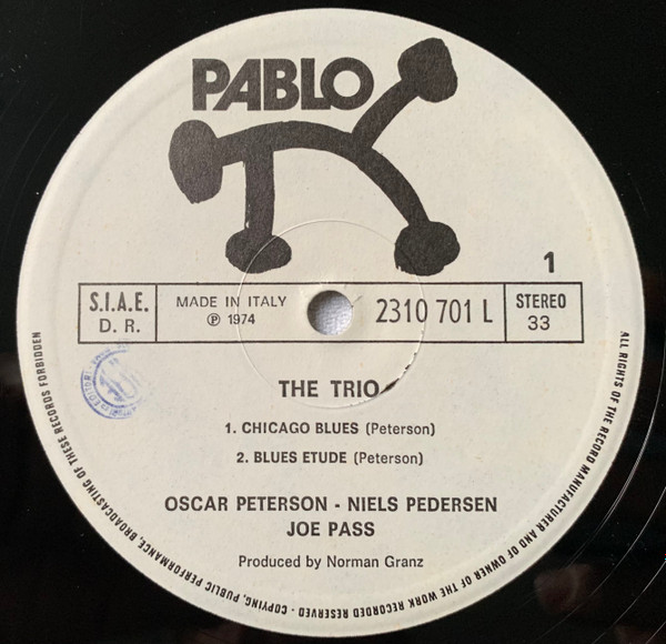 The Oscar Peterson Trio - The Trio | Pablo Records (2310 701 L) - 3