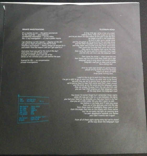 Dire Straits - Love Over Gold | Vertigo (STAR 6003) - 3