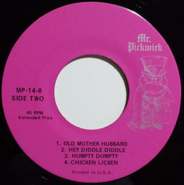 Unknown Artist - Old Woman In A Shoe & Mother Goose Favorites | Mr. Pickwick (MP-14) - 3 Unknown Artist - Old Woman In A Shoe & Mother Goose Favorites | Mr. Pickwick (MP-14) - 3