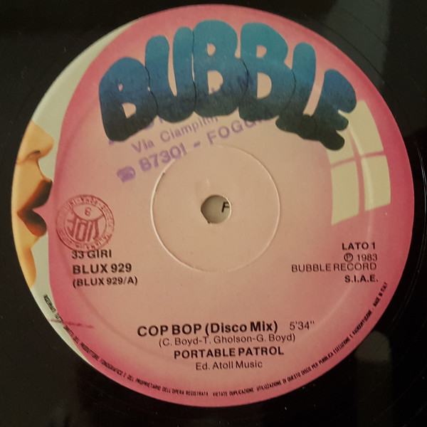 Portable Patrol - Cop Bop | Bubble (BLUX 929) - 3
