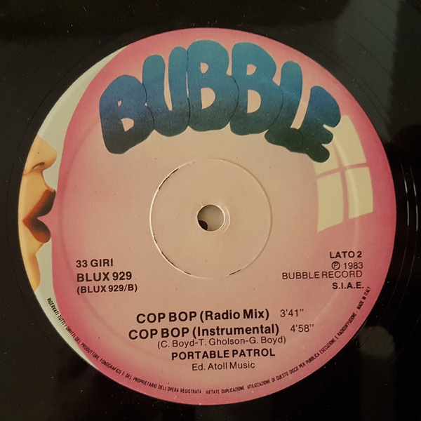 Portable Patrol - Cop Bop | Bubble (BLUX 929) - 4