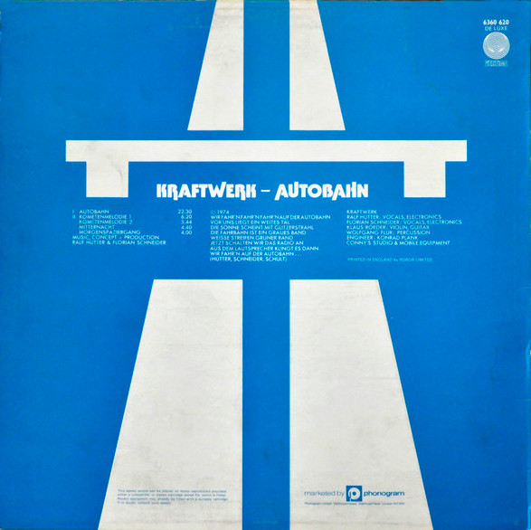 Kraftwerk - Autobahn | Vertigo (6360 620) - 2