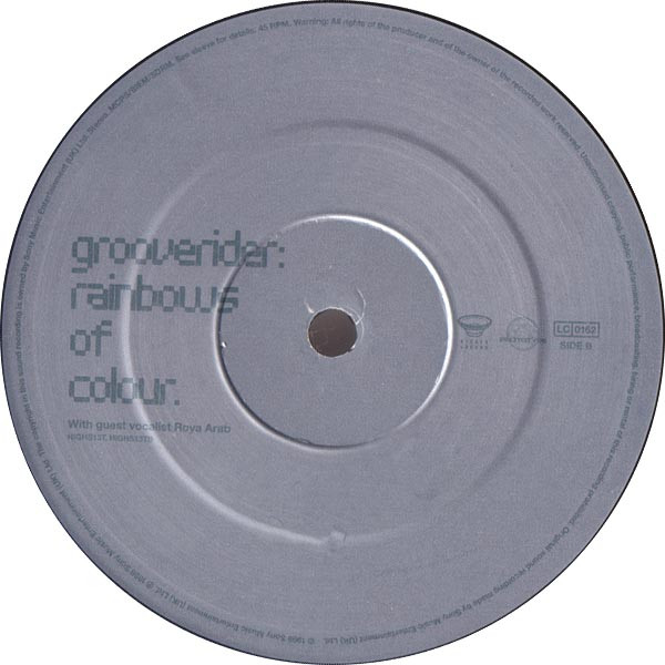 Grooverider - Rainbows Of Colour | Higher Ground (HIGHS13T) - 3