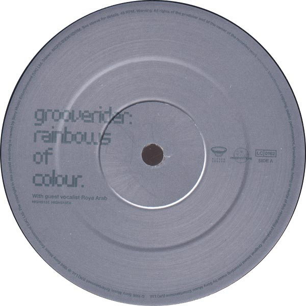Grooverider - Rainbows Of Colour | Higher Ground (HIGHS13T) - 2