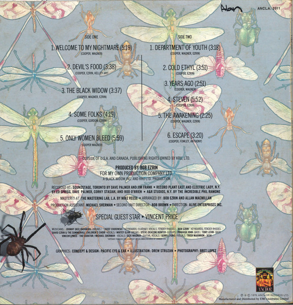 Alice Cooper - Welcome To My Nightmare | Anchor (ANCLA-2011) - 2