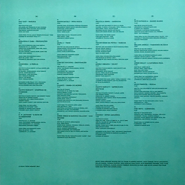 Various - Outro Tempo II (Electronic And Contemporary Music From Brazil, 1984-1996) | Music From Memory (MFM041) - 3 Various - Outro Tempo II (Electronic And Contemporary Music From Brazil, 1984-1996) | Music From Memory (MFM041) - 3