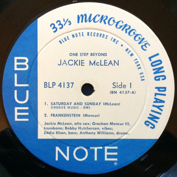 Jackie McLean - One Step Beyond | Blue Note (BLP 4137) - 3