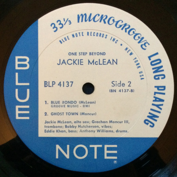 Jackie McLean - One Step Beyond | Blue Note (BLP 4137) - 4