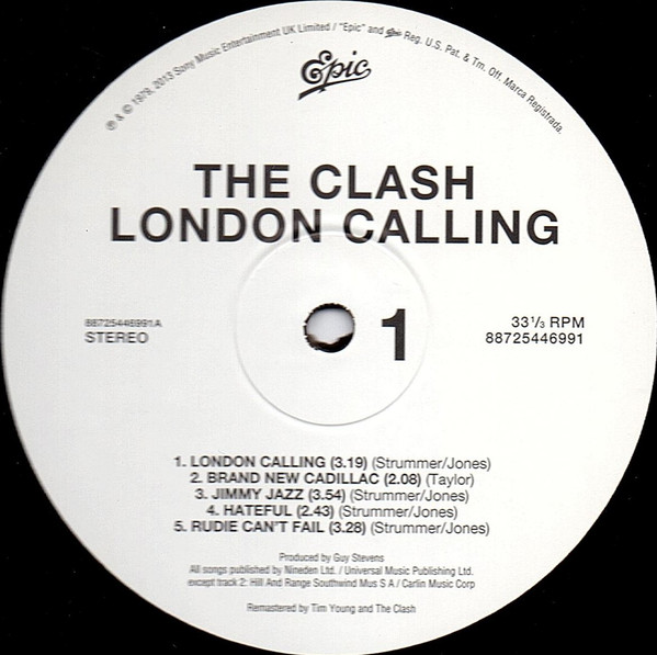 The Clash - London Calling | Columbia (88725446991) - 3 The Clash - London Calling | Columbia (88725446991) - 3