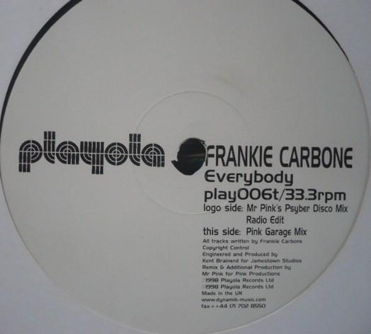 Frankie Carbone - Everybody | Playola (PLAY 006T) - main