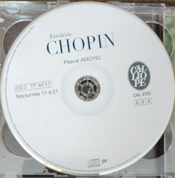 Pascal Amoyel - Nocturnes (Intégrale) | Calliope (CAL 9351.2) - 4