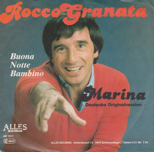 Rocco Granata - Marina / Buona Notte Bambino | Alles Records (AR 1011)
