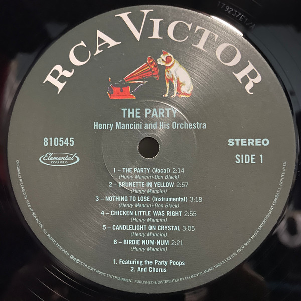 Henry Mancini - The Party (Music From The Film Score) | Elemental Music (810545) - 3 Henry Mancini - The Party (Music From The Film Score) | Elemental Music (810545) - 3