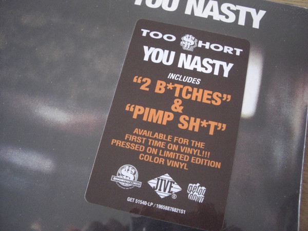 Too Short - You Nasty (2LP - Limited Edition - Splatter Vinyl) [Vinyl] | Get On Down (GET51540-LP) - 7