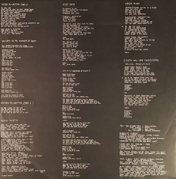 Atomgods - History Re-written | Communiqué Records (CMGLP 004) - 4