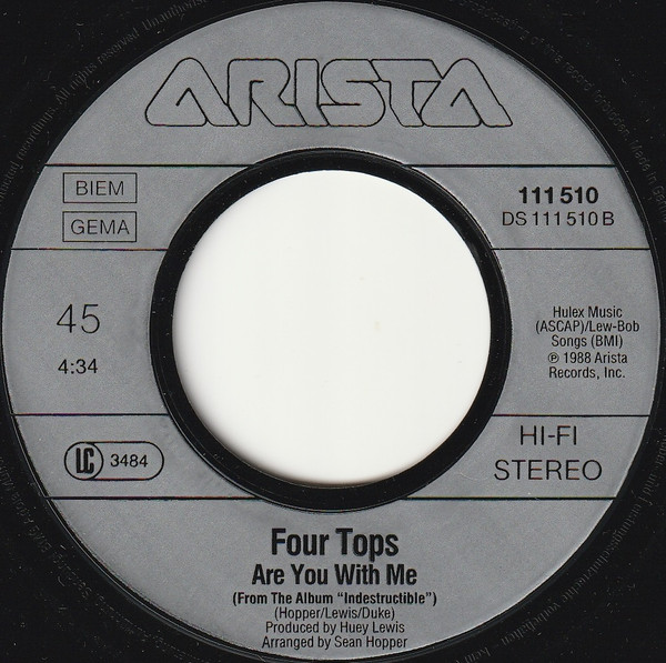 Four Tops - Indestructible | Arista (111 510) - 4