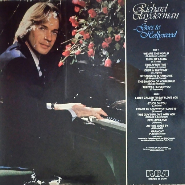 Richard Clayderman - ... Goes To Hollywood | RCA (ZL 34396) - 2