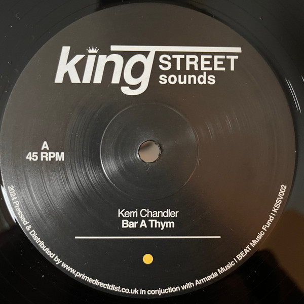 Kerri Chandler - Bar A Thym | BPM King Street Sounds (KSSV002)