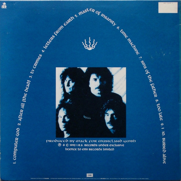 Black Sabbath - Dehumanizer (Brazil) [Vinyl] | I.R.S. Records (713155 1) - 2