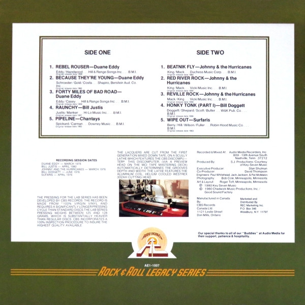 Various - Rockin' & Raunchy | Audio Encores (AE1-1007) - 2 Various - Rockin' & Raunchy | Audio Encores (AE1-1007) - 2