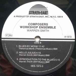 Composer's Workshop Ensemble With Warren Smith - Composers Workshop Ensemble | Strata-East (SES-1972-3) - 4 Composer's Workshop Ensemble With Warren Smith - Composers Workshop Ensemble | Strata-East (SES-1972-3) - 4