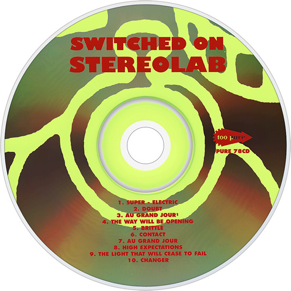 Stereolab - Switched On | Too Pure (PURE L 78CD) - 3