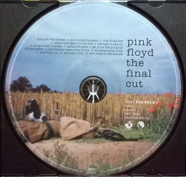 Pink Floyd - The Final Cut | Harvest (7243 576734 2 6) - 3 Pink Floyd - The Final Cut | Harvest (7243 576734 2 6) - 3
