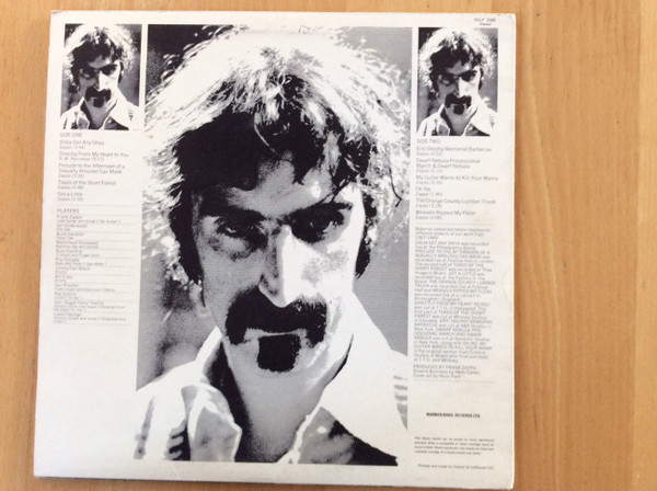 The Mothers - Weasels Ripped My Flesh | Reprise Records (K 44019) - 2