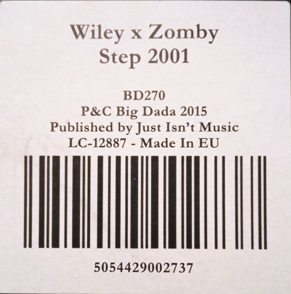 Wiley & Zomby - Step 2001 | Big Dada Recordings (BD270) - 3