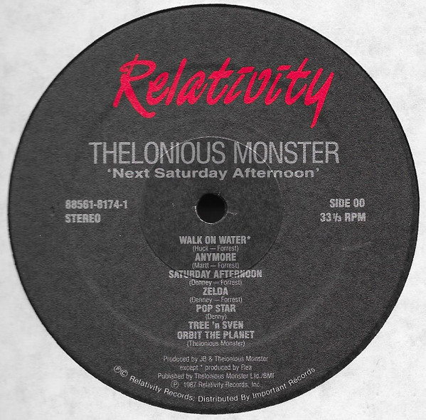 Thelonious Monster - Next Saturday Afternoon | Relativity (88561-8174-1) - 4