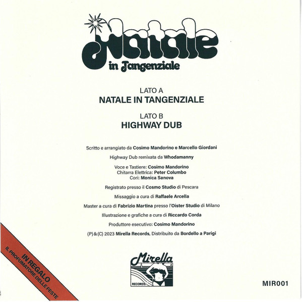 Maurizio E Dandolo - Natale In Tangenziale | Mirella Records (MIR001) - 3 Maurizio E Dandolo - Natale In Tangenziale | Mirella Records (MIR001) - 3