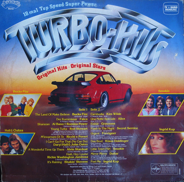 Various - Turbo Hits | Arcade (ADEG 146) - 2