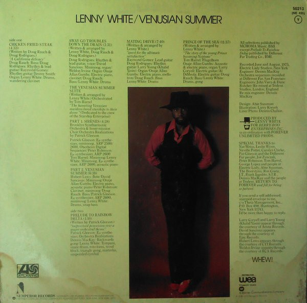 Lenny White - Venusian Summer | Atlantic (50.213) - main Lenny White - Venusian Summer | Atlantic (50.213) - main