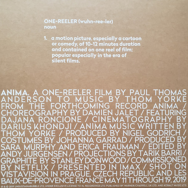 Thom Yorke - Anima (Preview Limited Edition) | Unsustainabubble Ltd (none) - 2