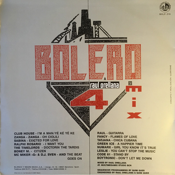 Various - Bolero Mix 4 | Blanco Y Negro (MXLP-216) - 2 Various - Bolero Mix 4 | Blanco Y Negro (MXLP-216) - 2