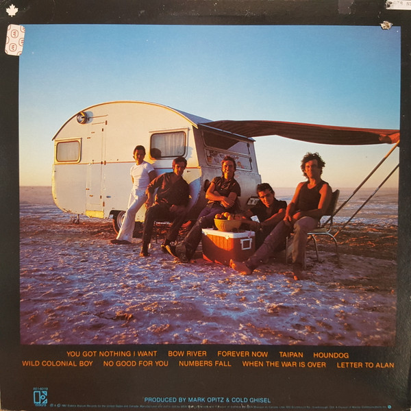 Cold Chisel - Circus Animals [Vinyl] | Elektra (XE1-60119) - 2
