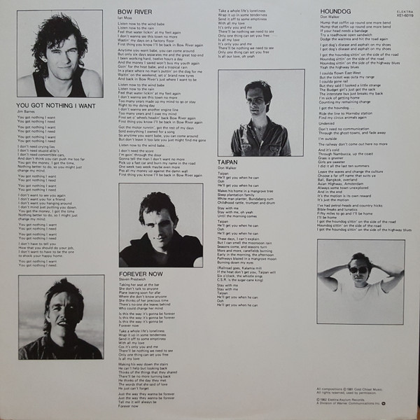 Cold Chisel - Circus Animals [Vinyl] | Elektra (XE1-60119) - 4