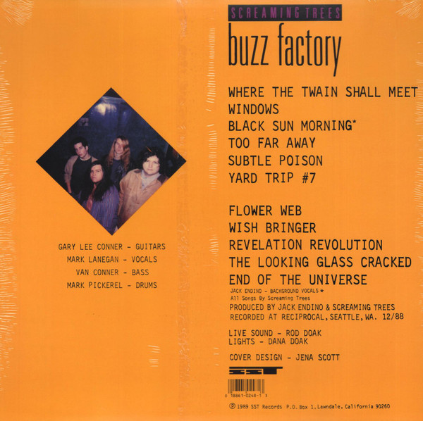 Screaming Trees - Buzz Factory [Vinyl] | SST Records (SST 248) - 2