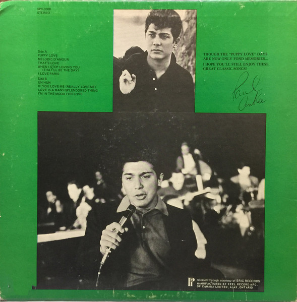 Paul Anka - Paul Anka | Pickwick/33 Records (SPC-3508) - 2 Paul Anka - Paul Anka | Pickwick/33 Records (SPC-3508) - 2