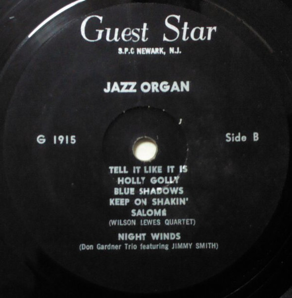 Don Gardner Trio Featuring Jimmy Smith And The Wilson Lewes Quartet - Jazz Organ | Guest Star (G-1915) - 4