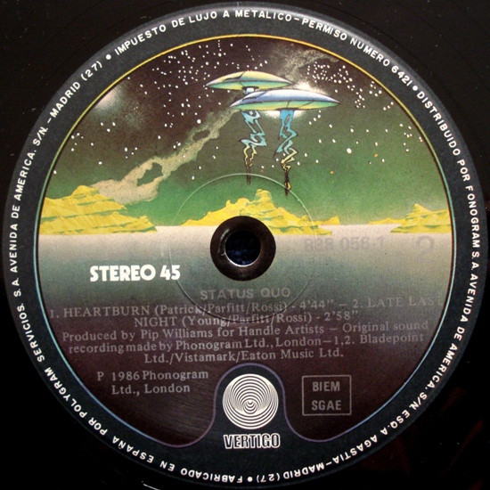 Status Quo - In The Army Now (Military Mix) | Vertigo (888 056-1) - 3
