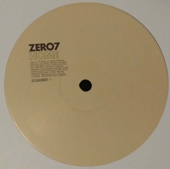 Zero 7 - Home | Ultimate Dilemma (5050467201200) - 3