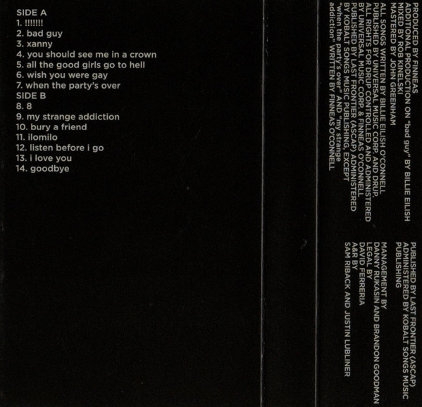 Billie Eilish - When We All Fall Asleep, Where Do We Go? | Darkroom (B0031810-04) - 3 Billie Eilish - When We All Fall Asleep, Where Do We Go? | Darkroom (B0031810-04) - 3
