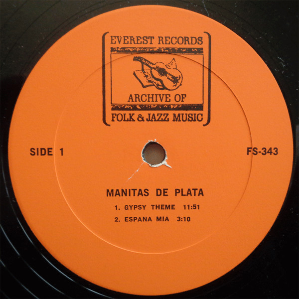 Manitas De Plata - The Art Of The Guitar | Everest Records Archive Of Folk & Jazz Music (FS 343) - 2 Manitas De Plata - The Art Of The Guitar | Everest Records Archive Of Folk & Jazz Music (FS 343) - 2
