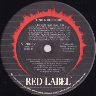 Linda Clifford - The Heat In Me | Red Label (V-70057) - 2