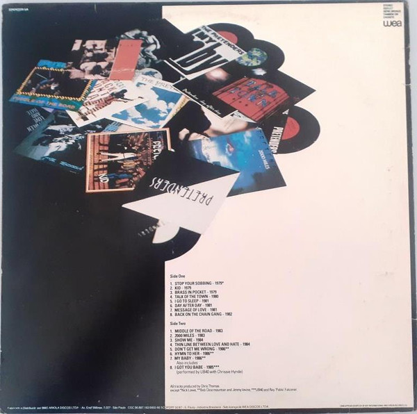 The Pretenders - The Singles | WEA (670.0082) - 2