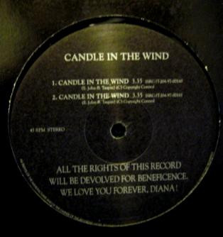 Lawrence - Candle In The Wind | CHR (CHR 002) - 2