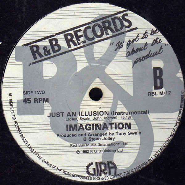 Imagination - Just An Illusion | R & B Records (RBL M/12) - 4