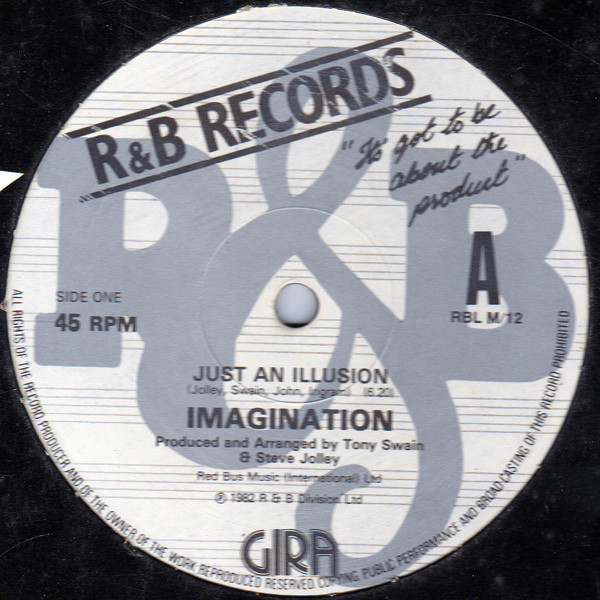 Imagination - Just An Illusion | R & B Records (RBL M/12) - 3