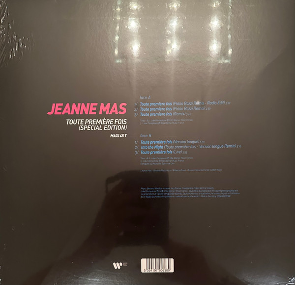 Jeanne Mas - Toute Première Fois | Warner Music France (5054197958380) - 2 Jeanne Mas - Toute Première Fois | Warner Music France (5054197958380) - 2